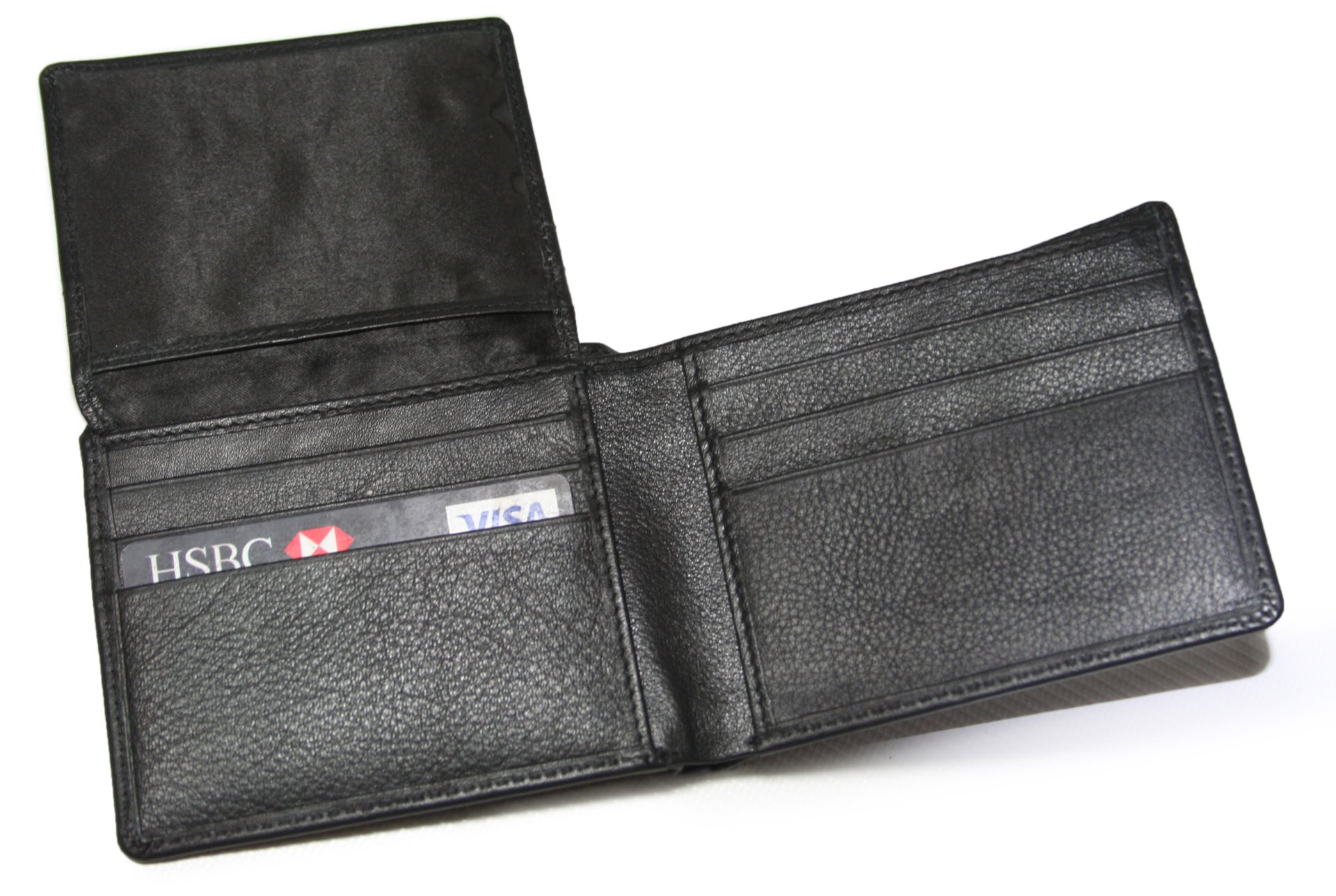 Mens Wallet with ID Section